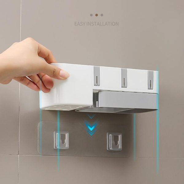 

dryer storage rack punch-hair holder multifunctional bathroom shelf organizer dnj998 shelves