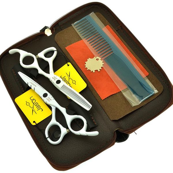 

hair scissors 5.5" 6.0" professional hairdressing cutting thinning shears jp440c barber's tesoura a0066d