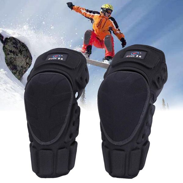 

elbow & knee pads 1pair riding brace bike field running legging stockings pulley support motorcycle exercise protection, Black;gray