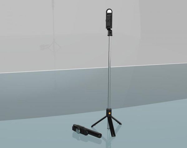

tripods bluetooth selfie stick, fill light, live support, horizontal and vertical shooting, tripod, stick