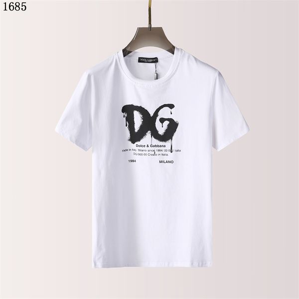 

designer t shirt summer short sleeve waves tee men women lovers luxury t-shirts fashion senior pure cotton sian code m-3xl dp42, White;black