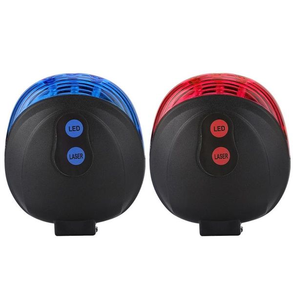 

bike lights taillight cycling red waterproof warning light with 2 beams bicycle rear