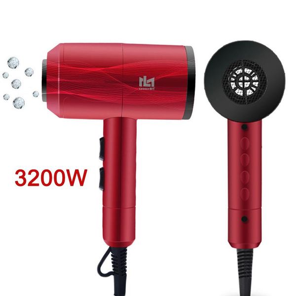 

hair dryers ionic dryer professional strong power electric blow /cold wind low noise 210v-240v styling tools salons/household