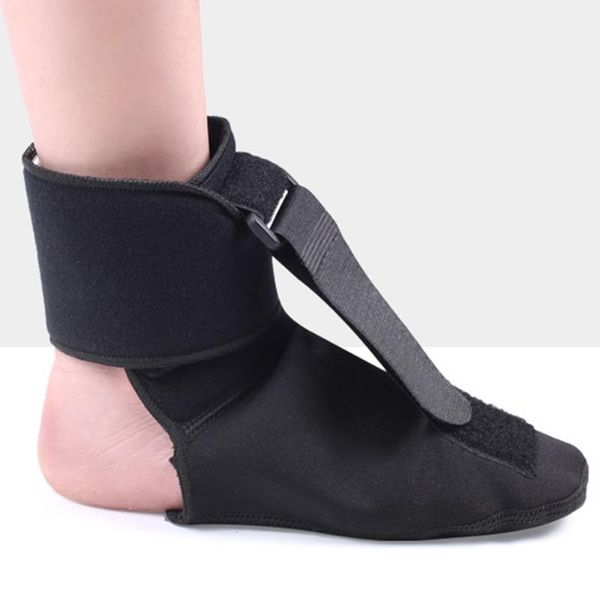 

elbow & knee pads ankle brace plantar fasciitis night splint adjustable foot for arch pain tendonitis, Black;gray