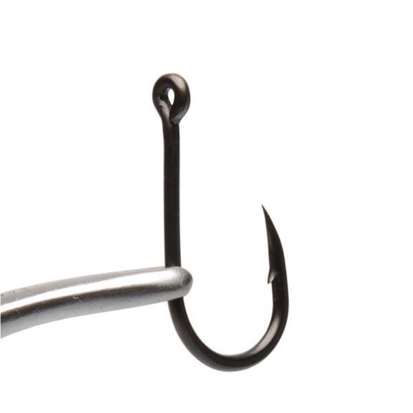 

500pcs/1box 3-12# blue buckle black ise hook high carbon steel barbed hooks fishhooks pesca carp fishing t jlltrz sport777