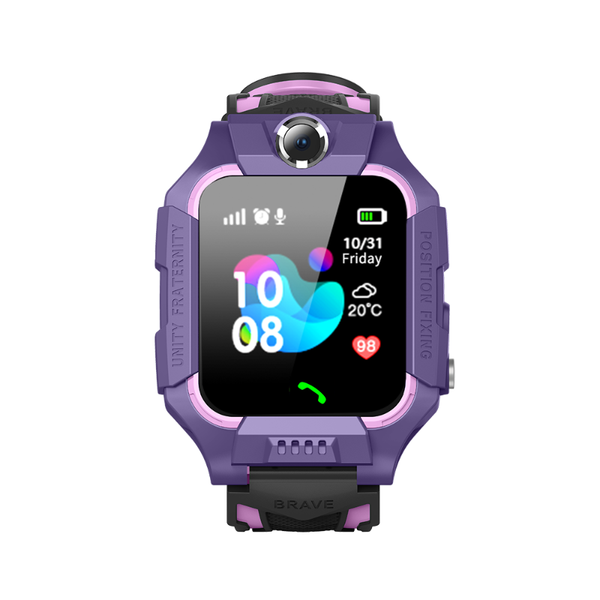 

e12 smartwatch kids gps locator touch screen sos sim card hd call waterproof student smart watch