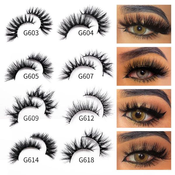 

false eyelashes red siren mink lashes arrival custom packaing natural makeup 3d