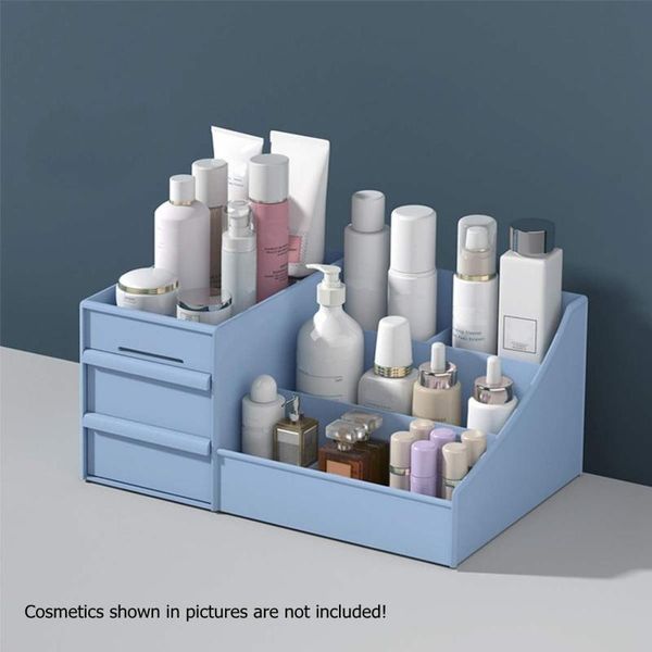 

bathroom storage & organization makeup organizer for cosmetic large capacity box deskjewelry nail polish drawer container