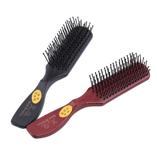 

hair brushes anti-static comb brush ventilation for salon home use beauty styling tool plastic hairdressing, Silver
