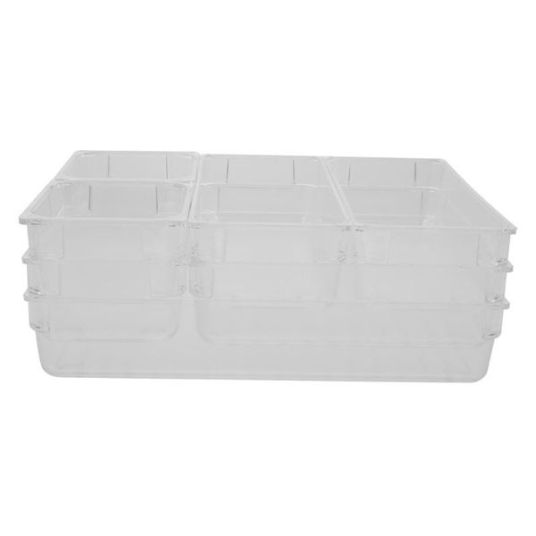

storage boxes & bins 7pcs kitchen tableware separate