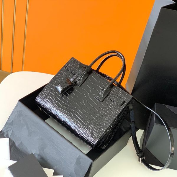 

evening bags fashion shopping bag crocodile organ leisure women's handbag shoulder leather pure color satchel