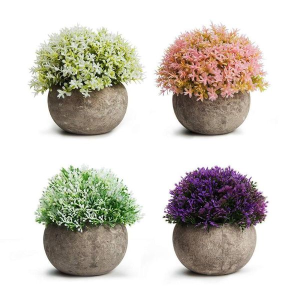 

mini artificial plant potted for bathroom home tabledecoration