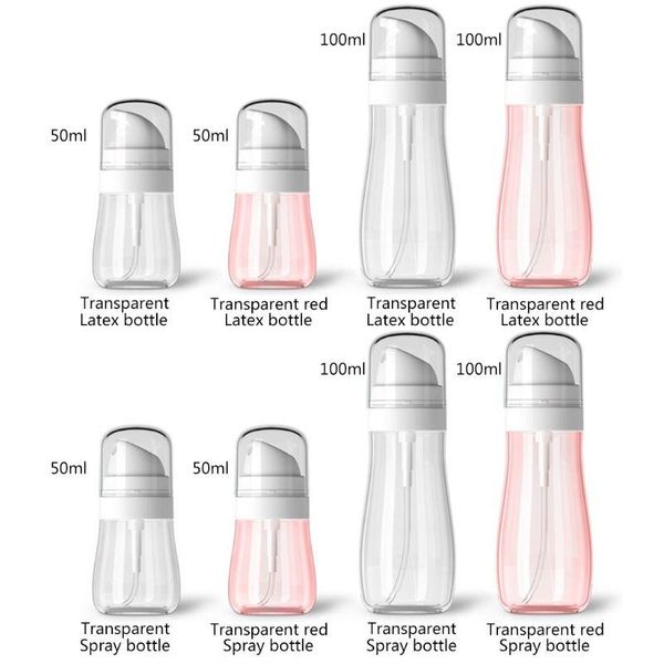 

storage bottles & jars portable liquid bottle transparent plastic perfume 667d