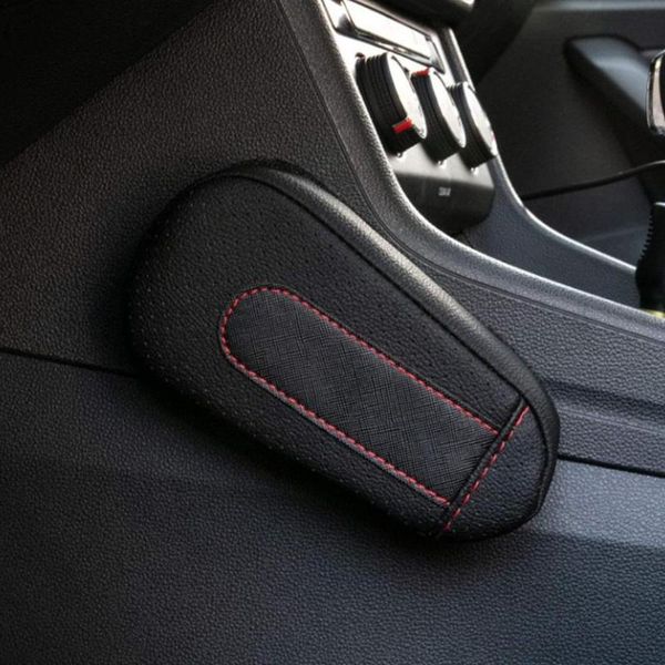 

seat cushions car armrest cushion universal leather knee pad interior pillow comfortable leg memory foam thigh support