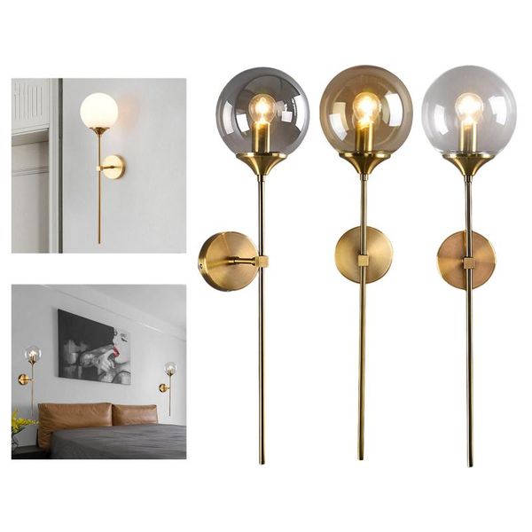 

wall lamps industrial gold sconce lighting modern indoor bedroom lights lanterns for living room hallway light