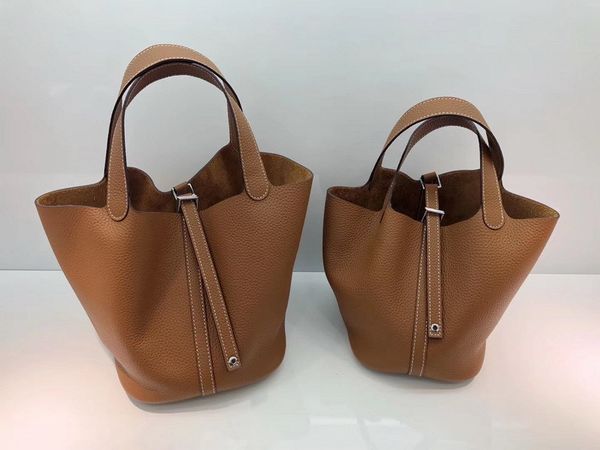 

design handbag genuine leather bucket bag purses and handbags luxury tote for women solid casual totes