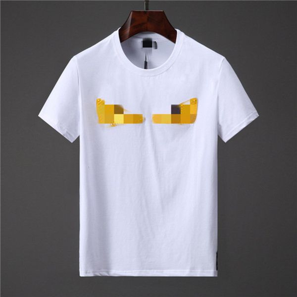 

19ss mens designer t shirts short-sleeved o-neck cotton spandex men's shirt slim soft men's t-shirt dhbomc1562, White;black