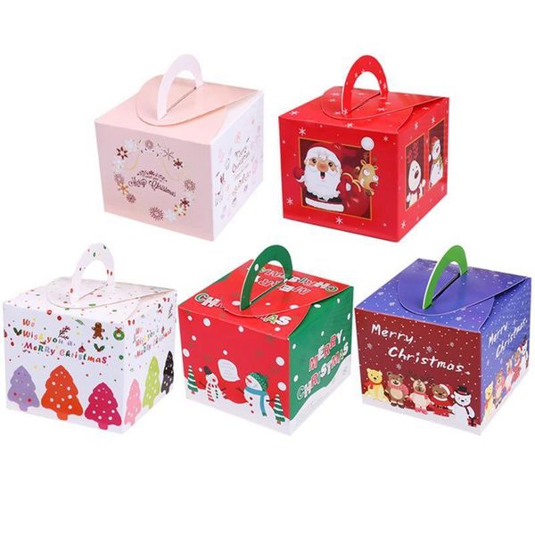 

gift wrap 20pcs christmas packing box apple candy holiday carton west point