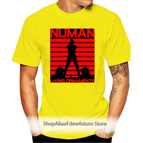 Herren T-Shirts Living Ornaments T-Shirt Gary Numan Tubeway Army