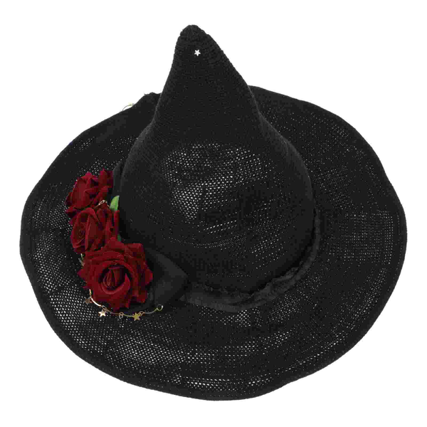 

party hats 1pc lolita style rose witch hat creative costume decor