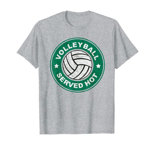 

funny volleyball served cool volleyball player t shirt, White;black