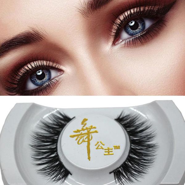 

false eyelashes black bushy natural fashion create cute innocent big eyes exquisite