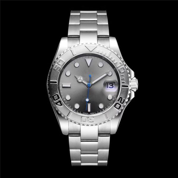 

selfwind automatic yeacht mens watches luxury watches 316 stainless steel, Slivery;brown