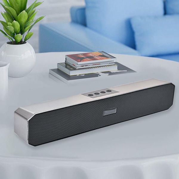

mini speakers long soundbar bluetooth speaker subwoofer computer multimedia audio