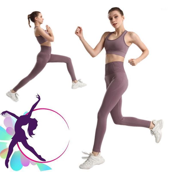 

yoga outfit seamless women set workout sportswear gym clothing fitness bra crop high waist leggings sports suits athletic running