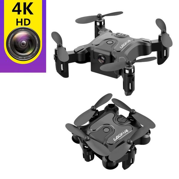 

mini drone with camera hd foldable drones one-key return fpv quadcopter follow me rc helicopter quadrocopter kid's toys