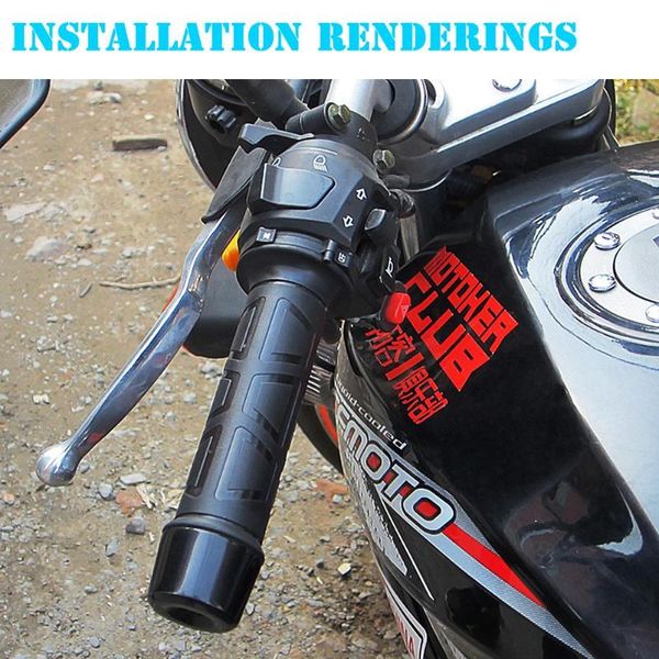 

handlebars a pair motorcycle handlebar motorbike heating handle universal heated grips modified electric thermostat grip