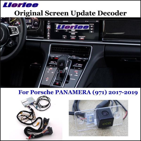 

car rear view cameras& parking sensors backup camera for panamera (971) 2021 reversing cam full hd ccd decoder