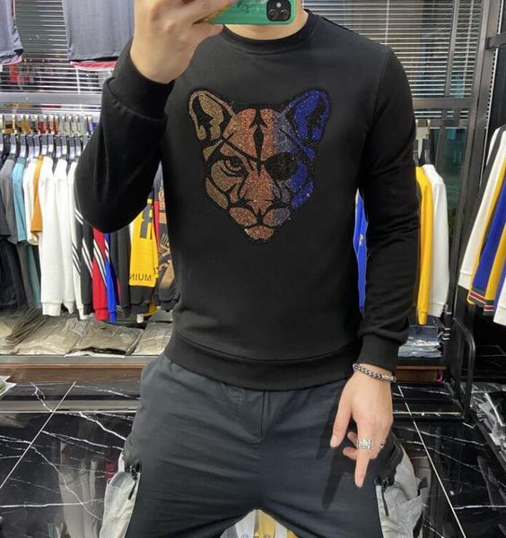 

2021 sweatshirt hip hop male winter hoodie vintage casual new sport ro5e, Black