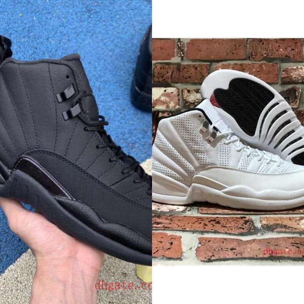 

12s winterized wntr gym red michigan ovo white mens basketball shoes the master flu game taxi 12 men sport sneakers trainers shoes zdlkai4x