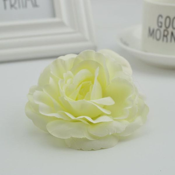 10 pezzi di seta rose tè fiori di plastica per gli accessori per sposa decorazione del matrimonio fiori fai -da -te a buon mercato fiori artificiali per scra jllppcp