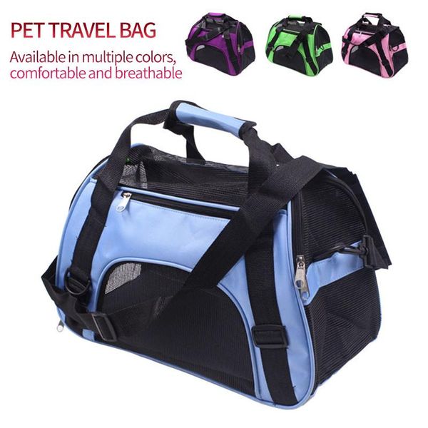 

dog car seat covers outdoor double shoulder portable travel backpack pet carrier bag mesh supplies