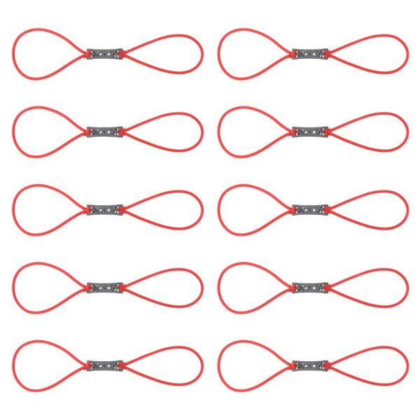 

10pcs natural latex rubber hose elastic slingsrubber band replacement latex for slingscatapult (yellow)