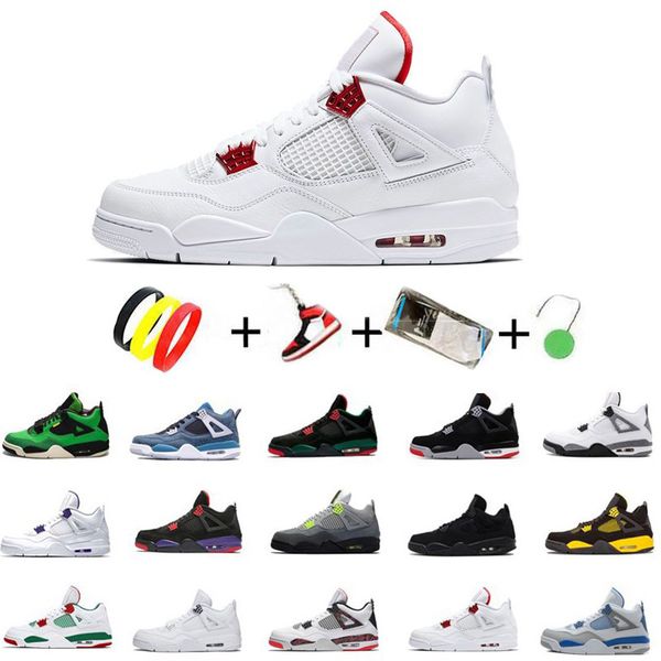 

dunks shoes 4 infrared oreo white cement bred sail university blue basketball shoe men 4s fire red thunder black cat pure pink guava ice met