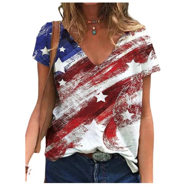 

women's t-shirt 2021 summer oversized t shirts women v-neck 3d gradient 5xl large sizes ladies casual short sleeve fashion tee clothes, White