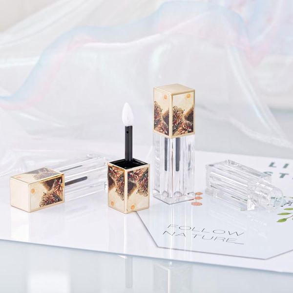 

storage bottles & jars 10/30/60/100pcs 12.1mm lip glaze tube glos tubes 3d landscape makeup refillables cosmetic packings