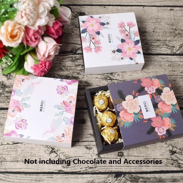 

gift wrap 2pcs classic/retro box shape favor boxes chocolate containers and