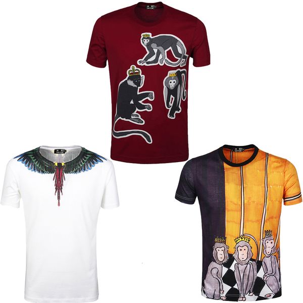 

2021 summer new letter crew neck raw hem short sleeve t shirt men 100% cotton fwy0, White;black