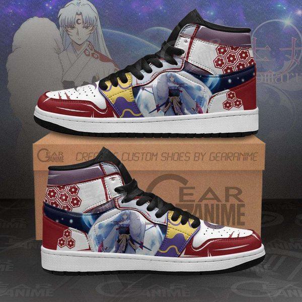 

customization sesshomaru sneakers inuyasha anime shoes