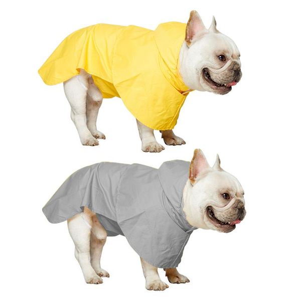 

dog apparel cute raincoat rain jacket teddy pet clothing waterproof hoodie poncho outdoor coat rainwear