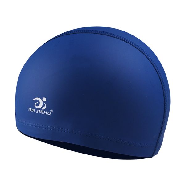 

2021 swimming cap b123 custom waterproof,breathable and comfortable pu coated cap factory supplies men and women enlarged