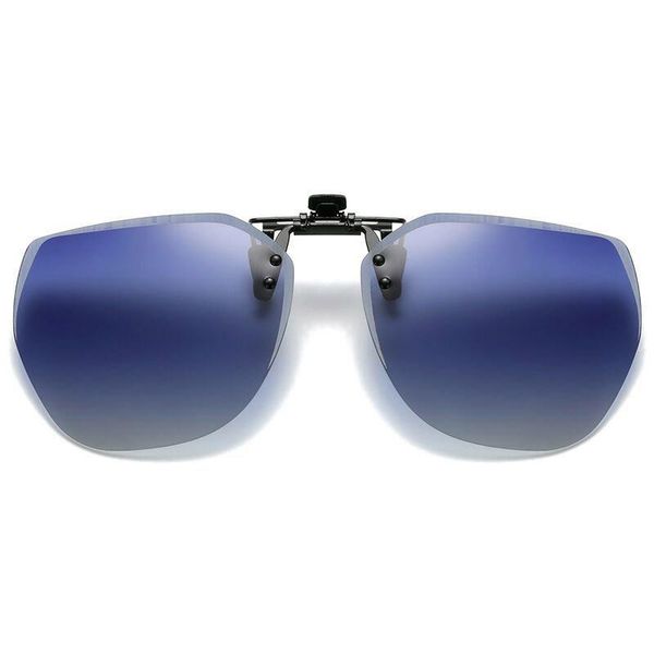 

outdoor eyewear frameless polygon laser clip sunglasses women's polarized men's driving glasses for men cycling equipment