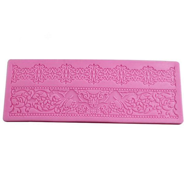 

baking moulds lace mat fondant flowers cake decoration silicone mold sugarcraft chocolate candy tools decorating molds