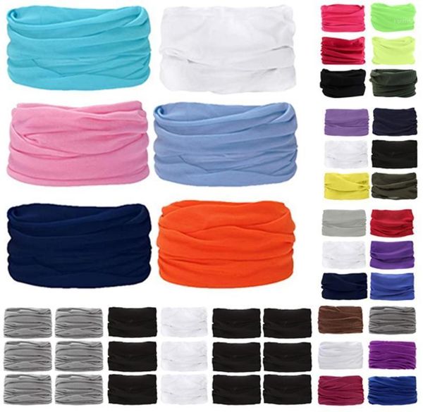 

cycling caps & masks #r40 6pc bicycle magic scarf outdoor sports riding bike headband breathable seamless bandanas face cover ski1, Black