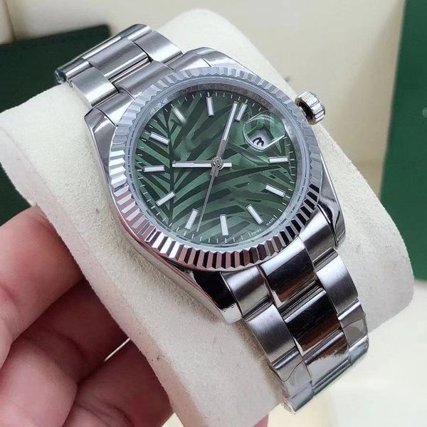 

luxury designer classic fashion automatic mechanical watch size 41mm sapphire glass waterproof function christmas giftboth men and women can, Slivery;brown