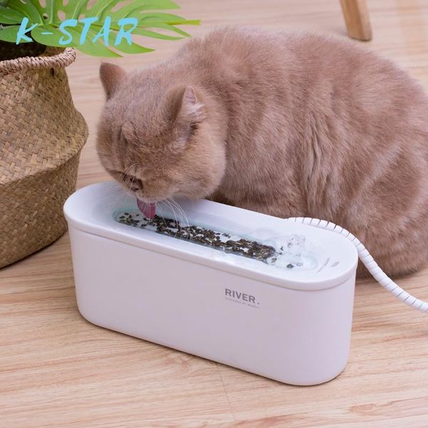

k-star automatic feeder drinking animal pet bottle bowl water water dispensers ceramic automatic dispenser feeder